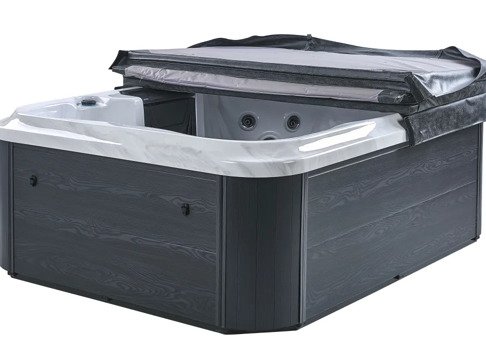 Banheira De Hidromassagem Para Exterior Em Acrilico Branco 180 X 215 Cm Arcelia