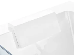 Banheira De Hidromassagem De Canto Versao A Esquerda Em Acrilico Branco 170 X 80 Cm Puquio