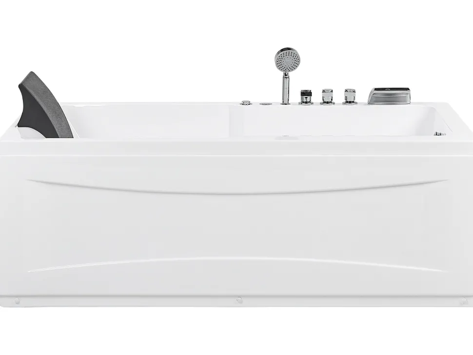 Banheira De Hidromassagem Versao A Esquerda Em Acrilico Branco 169 X 81 Cm Artemisa