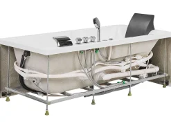 Banheira De Hidromassagem Versao A Esquerda Em Acrilico Branco 169 X 81 Cm Artemisa