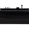 Banheira De Hidromassagem Versao A Esquerda Em Acrilico Preto 183 X 90 Cm Varadero