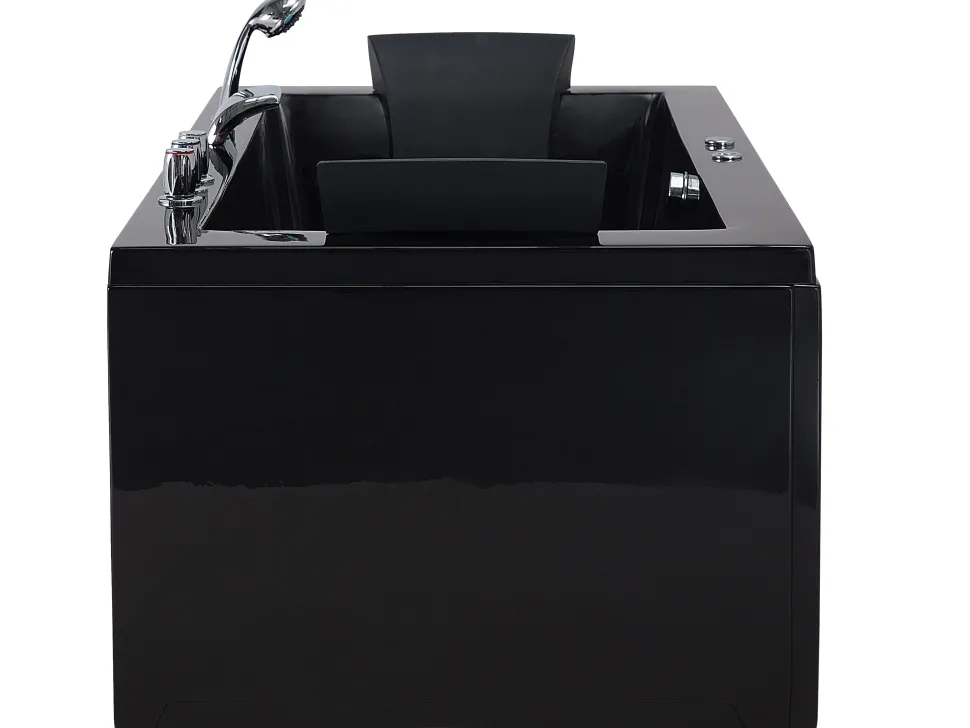 Banheira De Hidromassagem Versao A Esquerda Em Acrilico Preto 183 X 90 Cm Varadero
