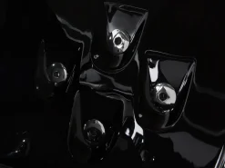 Banheira De Hidromassagem Em Acrilico Preto Com Led 153 X 71 Cm Samana