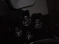 Banheira De Hidromassagem De Canto Em Acrilico Preto Com Led 214 X 155 Cm Martinica