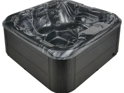 Banheira De Hidromassagem De Exterior Em Acrilico Cinzento Com Led 200 X 200 Cm Lastarria