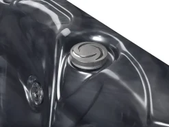 Banheira De Hidromassagem De Exterior Em Acrilico Cinzento Com Led 200 X 200 Cm Lastarria