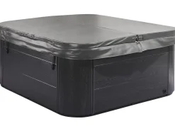 Banheira De Hidromassagem De Exterior Em Acrilico Cinzento Com Led 200 X 200 Cm Lastarria