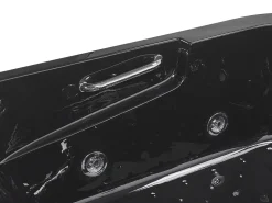 Banheira De Hidromassagem Versao A Esquerda Em Acrilico Preto 170 X 119 Cm Bayamo