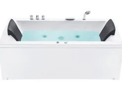 Banheira De Hidromassagem Versao A Esquerda Em Acrilico Branco 183 X 90 Cm Varadero