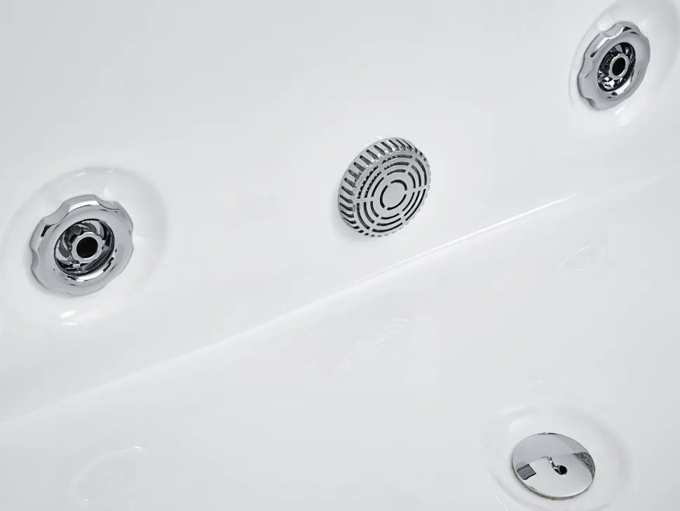 Banheira De Hidromassagem Versao A Esquerda Em Acrilico Branco 183 X 90 Cm Varadero