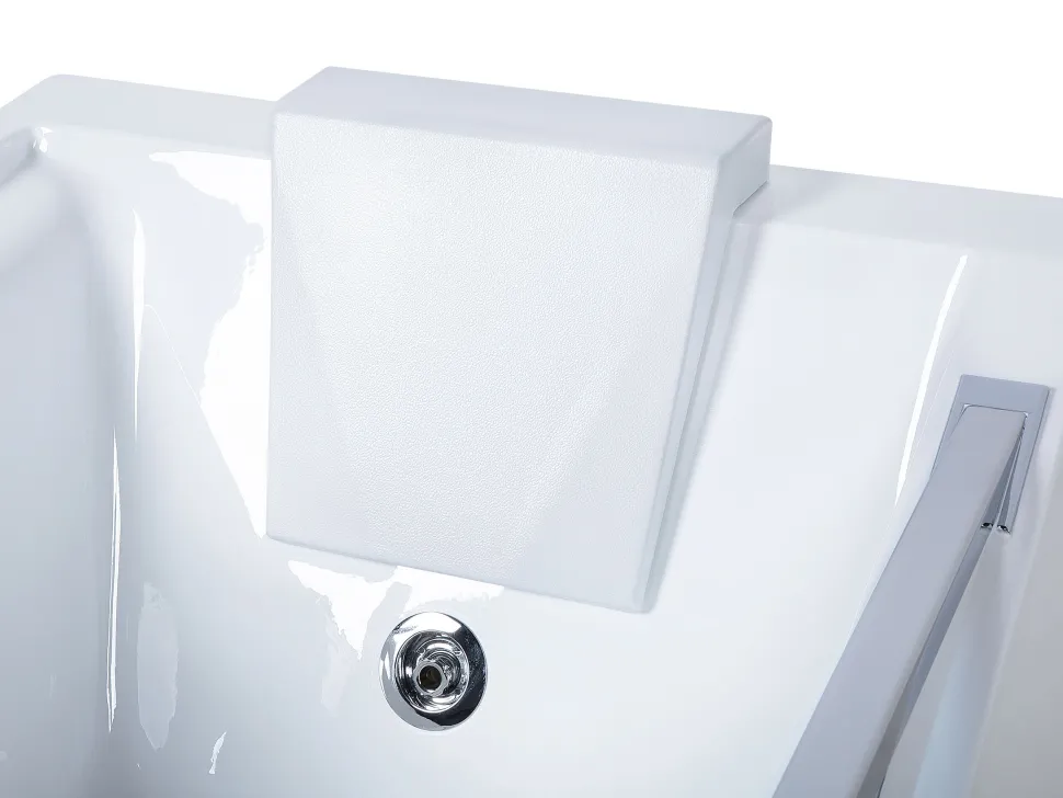 Banheira De Hidromassagem Em Acrilico Branco Com Led 180 X 90 Cm Marquis