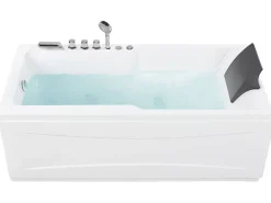 Banheira De Hidromassagem Versao A Direita Em Acrilico Branco 169 X 81 Cm Artemisa