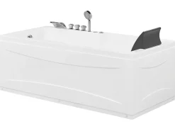 Banheira De Hidromassagem Versao A Direita Em Acrilico Branco 169 X 81 Cm Artemisa