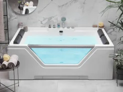 Banheira De Hidromassagem Em Acrilico Branco 170 X 120 Cm Huaraz