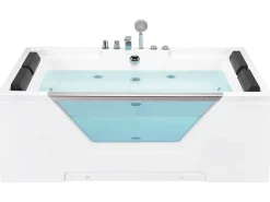 Banheira De Hidromassagem Em Acrilico Branco 170 X 120 Cm Huaraz