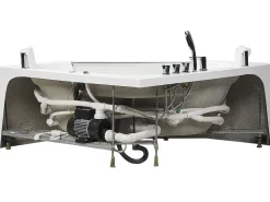 Banheira De Hidromassagem De Canto Em Acrilico Branco 135 X 135 Cm Cantalla