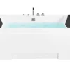 Banheira De Hidromassagem Em Acrilico Branco Com Led 170 X 75 Cm Galley