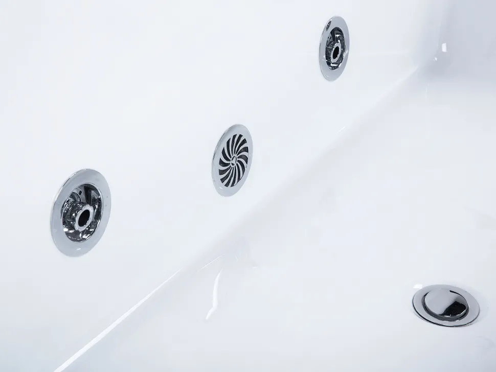 Banheira De Hidromassagem Em Acrilico Branco 170 X 80 Cm Grenada