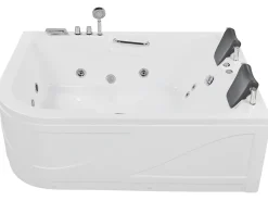 Banheira De Hidromassagem Versao A Esquerda Em Acrilico Branco 170 X 119 Cm Bayamo