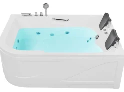 Banheira De Hidromassagem Versao A Esquerda Em Acrilico Branco 170 X 119 Cm Bayamo