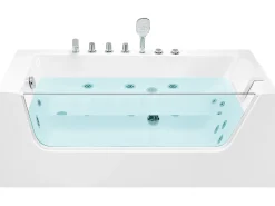 Banheira De Hidromassagem De Canto Versao A Direita Em Acrilico Branco 170 X 80 Cm Puquio