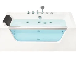 Banheira De Hidromassagem Em Acrilico Branco 170 X 80 Cm Manta