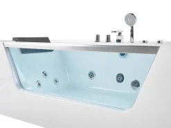 Banheira De Hidromassagem Em Acrilico Branco 170 X 80 Cm Manta