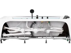 Banheira De Hidromassagem Em Acrilico Branco 170 X 80 Cm Manta