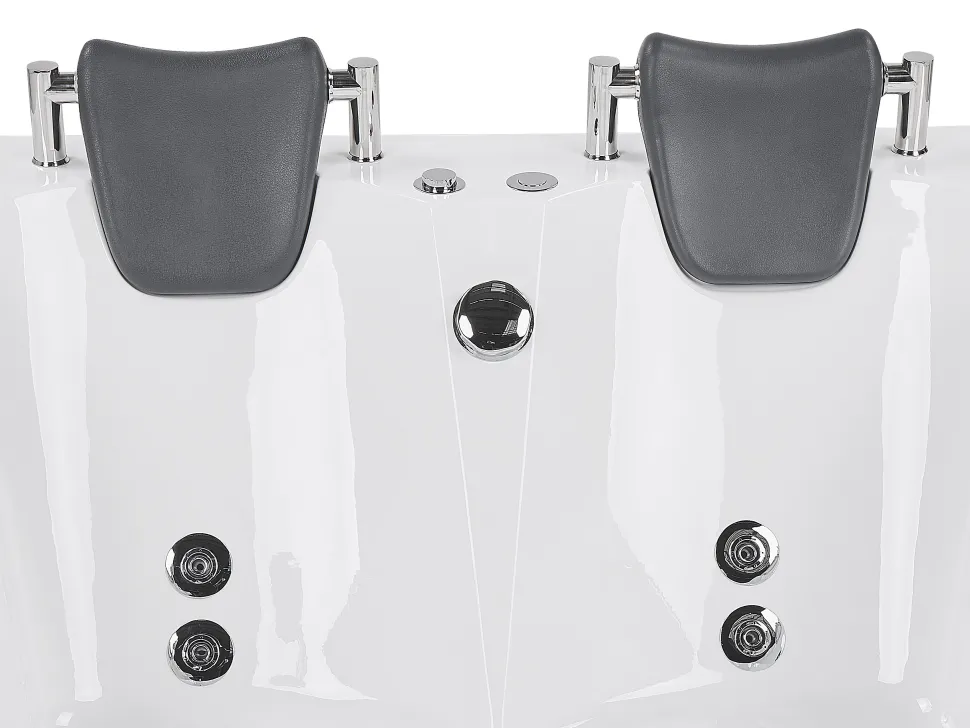 Banheira De Hidromassagem Versao A Direita Em Acrilico Branco 170 X 119 Cm Bayamo