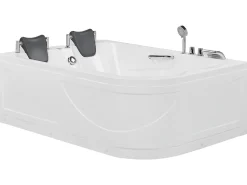Banheira De Hidromassagem Versao A Direita Em Acrilico Branco 170 X 119 Cm Bayamo