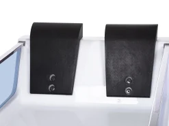 Banheira De Hidromassagem Em Acrilico Branco Com Led 180 X 120 Cm Curacao