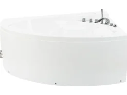 Banheira De Hidromassagem Em Acrilico Branco Com Led 165 X 148 Cm Pelican