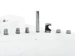 Banheira De Hidromassagem Em Acrilico Branco Com Led 165 X 148 Cm Pelican