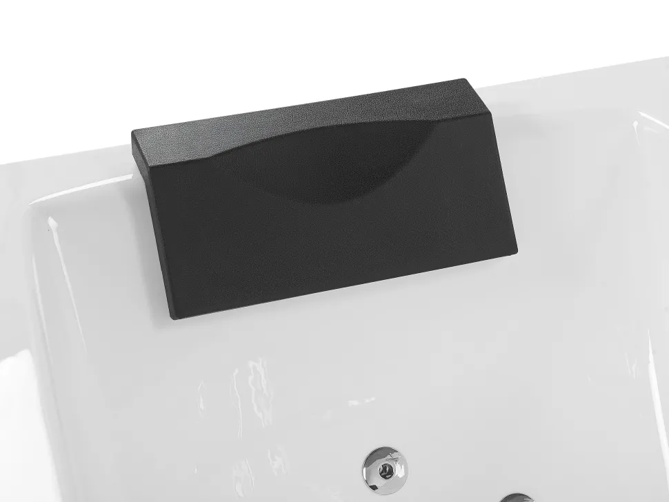 Banheira De Hidromassagem Em Acrilico Branco Com Led 173 X 82 Cm Moor