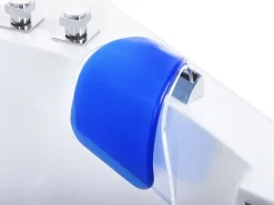 Banheira De Hidromassagem Em Acrilico Branco Com Led 175 X 85 Cm Fuerte