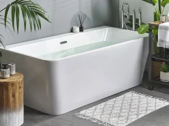 Banheira Para Parede Em Acrilico Branco 170 X 80 Cm Hassel