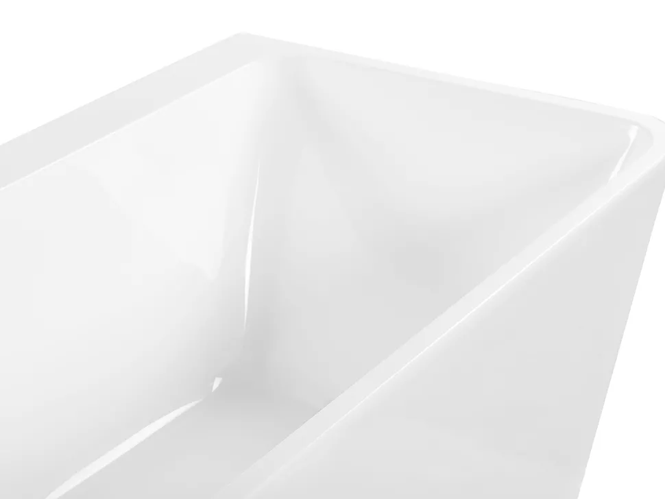 Banheira Para Parede Em Acrilico Branco 170 X 80 Cm Hassel