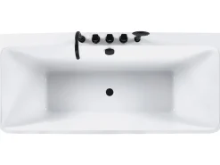 Banheira Para Parede Em Acrilico Branco 170 X 75 Cm Quatre