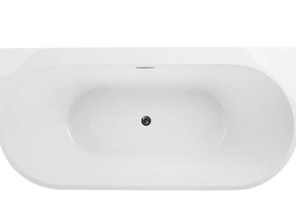 Banheira Para Parede Em Acrilico Preto 170 X 80 Cm Harvey