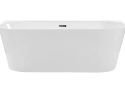 Banheira Para Parede Em Acrilico Branco 170 X 80 Cm Harvey