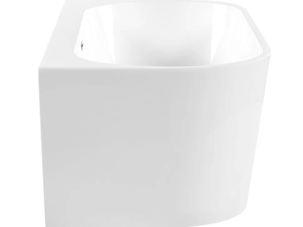 Banheira Para Parede Em Acrilico Branco 170 X 80 Cm Harvey