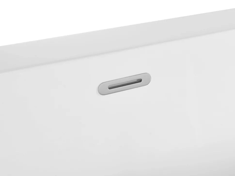 Banheira Para Parede Em Acrilico Branco 170 X 80 Cm Harvey