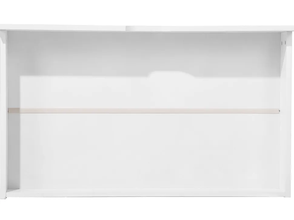 Beliche Com Gavetas Em Madeira De Pinho Branco 90 X 200 Cm Revin