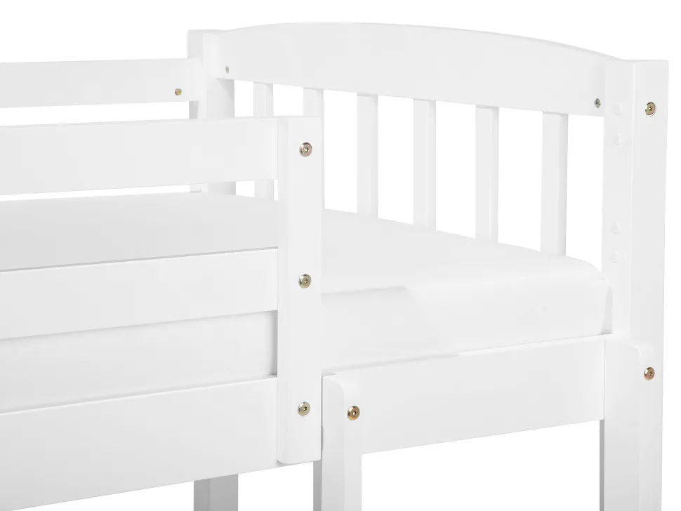 Beliche Com Gavetas Em Madeira De Pinho Branco 90 X 200 Cm Revin