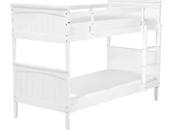 Beliche Com Gavetas Em Madeira De Pinho Branca 90 X 200 Cm Radon