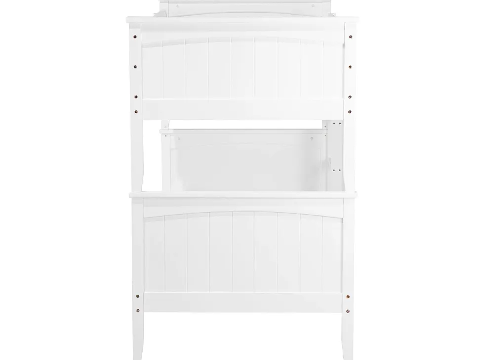 Beliche Em Madeira De Pinho Branca 90 X 200 Cm Radon