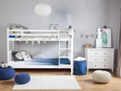 Beliche Em Madeira De Pinho Branco 90 X 200 Cm Revin