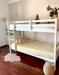 Beliche Em Madeira De Pinho Branco 90 X 200 Cm Revin