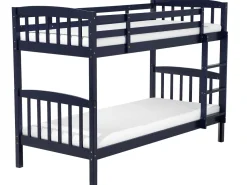 Beliche Em Madeira De Pinho Azul Marinho 90 X 200 Cm Revin