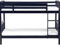 Beliche Em Madeira De Pinho Azul Marinho 90 X 200 Cm Revin